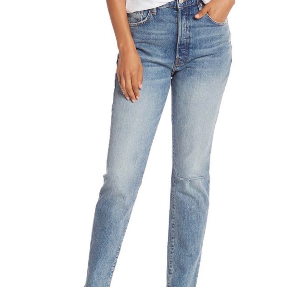 Free People High Waist Skinny Jeans